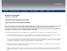 Tablet Screenshot of kabalanlaw.com